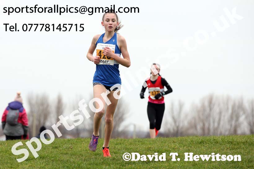 Girls under-15s 2019 Start Fitness Sherman Cup/Davison Shield, Temple Park, South Shield. Photo:  David T. Hewitson/Sports for All Pics